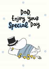 Cute Father’s Day Card - Moomin - Enjoy Your Special Day created by Moomin Characters