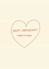 Happy anniversary. I shaved my pubes. created by Front Bum