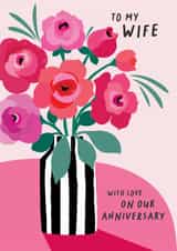 Pretty Anniversary Card - Bouquet Of Roses created by Rosanna Rossi