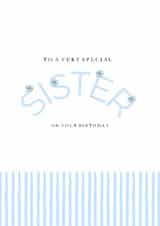 A cute birthday card for your sister created by With Love From