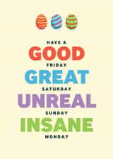 Happy Easter Card – Feel good – celebration created by The Crafty Creative