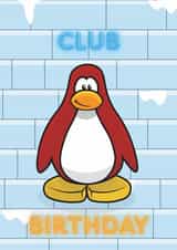 Club Penguin birthday created by Cat B Designs