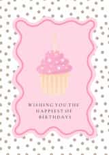 Cute Cupcake Birthday Card for a Friend created by With Love From
