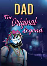 Funny Father's Day Card - Stormtrooper - The Original Legend created by Cardology