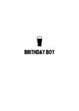 Funny Birthday Day Card - Guinness created by thelittleone