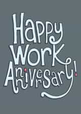 Classic Anniversary Card - Work Anniversary created by The Curious Pancake