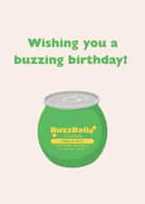 Funny Birthday Card - Buzzballz created by ByAM