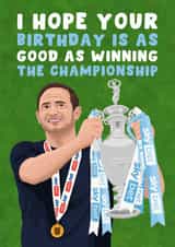 Funny Birthday Card - Coventry City - Championship created by Pink Peach Cards