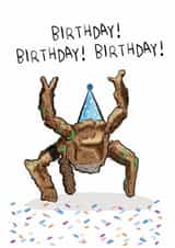 Project Hail Mary - Rock the Alien - Funny Birthday Card, Amaze, Ryan Gosling created by Bishop, Please!