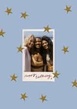 Personalised Birthday Photo Card created by Holly Walsh - Classic Photo Card - Star Stickers