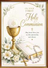 First Holy Communion created by Claire Thomson