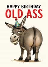 HAPPY BIRTHDAY OLD ASS | FUNNY BIRTHDAY CARD created by Aussie Studios