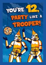 Classic Birthday Card - 12th - Stormtrooper - Star Wars created by Cardology