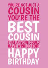 Classic Birthday Card – Best Cousin created by @Cupsie's Creations