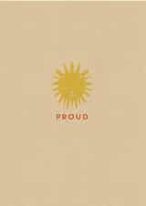 Cute Proud Of You Card – Lion Illustration created by @doublepea_designs