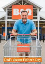 Funny Father's Day Card - B&Q - Dad's Dream Day created by Jammy Designs