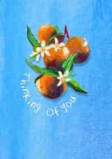 Thinking of you - artist print - sympathy card created by Emmart Reid