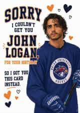Funny - Off Campus - Antonio Cipriano - John Logan - Birthday Card - For Wife created by Tiger Feet Creations