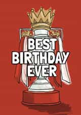 Classic Birthday Card - Arsenal Football Club - Premier League Winners created by Giddy Kipper