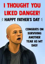 Funny Father's Day Card - Apex created by Poppy & Mabel
