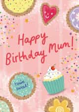 Sweet Birthday Card for Mum created by Holly Bushnell Illustration