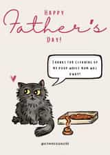 Happy Father's Day - Thanks for cleaning up my poop created by Alisha Maltby