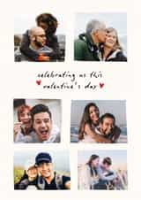 Personalised Valentines Day Photo Card created by @Hurray Haus - Classic Valentine's Day Card - Celebrating Us
