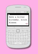 Pretty Little Liars Inspired A Text Birthday Card created by Jess