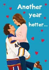 Fun Birthday Card - Off Campus - Another Year Hotter created by @Laura Lonsdale Designs