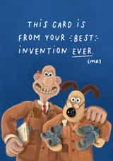 Best Invention Ever - Birthday - Wallace & Gromit created by Wallace & Gromit