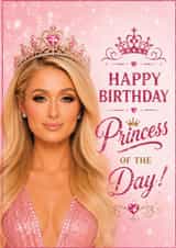 Princess of the Day Birthday Face Swap Card for Her created by Iryna.Nimmo.Art