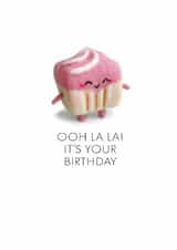 Cute Birthday Card - French Fancy - Ooh La La! created by Lola Design