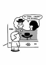 New hat funny comic created by Thomas Wykes