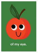 dot rogers ting designs cute apple of my eye card greetings card kawaii created by dorothea rogers