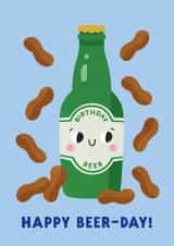 Cute Birthday Card - Beer Day created by Lemon and Sugar 