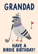 Grandad Golf Birthday Card created by tea please
