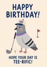 Birthday Golf Birthday Card created by tea please