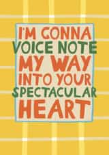 Cute Birthday card for your bestie - voice note created by Pickled Prints