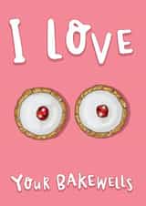 Anniversary / Valentine's / Love card, Funny Rude Card for Her created by Lovely Paper Stuff ltd