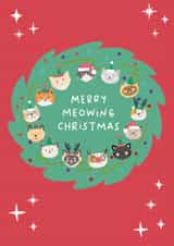 Christmas Card for Cat Lovers | Funny Christmas Card for Cat Lovers created by Xoxo Designs by Ruth 