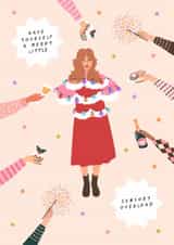Funny Autism Christmas Card – Merry Little Sensory Overload -  Neurodivergent created by Sad Girl Illustration