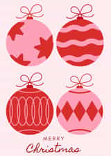 Pretty Girly Christmas Card created by Lots of Love, Hannah 
