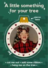 Personalised Christmas Photo Card created by Lemonade Insight - Cute Christmas Card Keepsake - Decoration - Photo 
