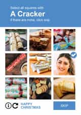 Personalised Christmas Photo Card created by Paul Stevens - Funny Christmas Card – Select a Square – Christmas Cracker