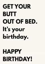 New Baby Congratulations Card – Funny, Rude & Relatable Card for New Parents created by The Awkward Card Company 