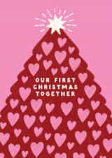 Classic Christmas Tree - 1st - Our First Christmas Together - Heart Tree created by Jess Shah