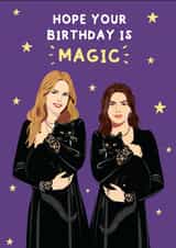 Classic Birthday Card - Practical Magic created by @Laura Lonsdale Designs
