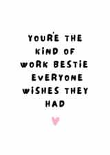 Classic Birthday Card - For Work Friend - Work Bestie - Everyone Wishes They Had created by @Hurray Haus