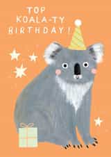 Koala Birthday Card created by Chinchi Things