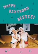Personalised Birthday Photo Card created by Josie Gledhill - Classic Birthday Card - For Best Friend - Bestie